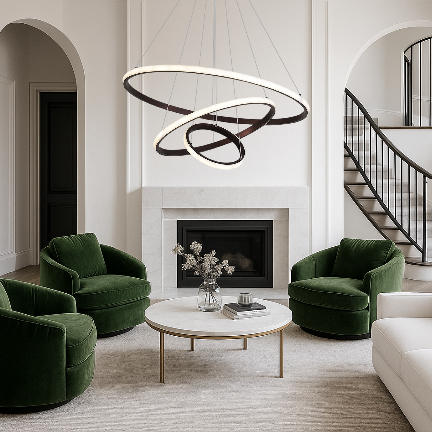 3 Layers Modern Chandelier