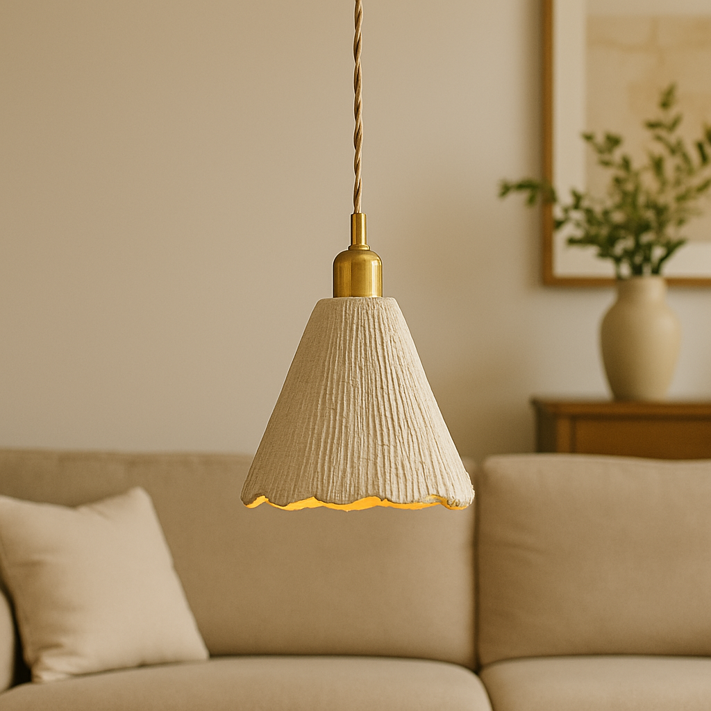 Cement Pendant Light