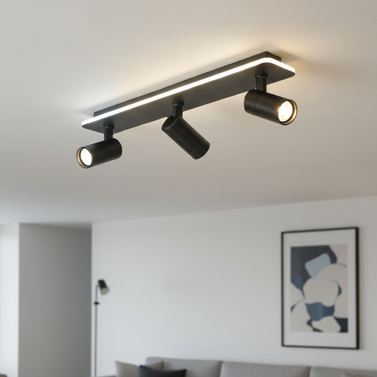 Multiple Spot Ceiling Light