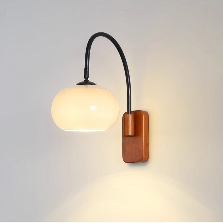 Bauhaus Rotatable Wall Light Khaki