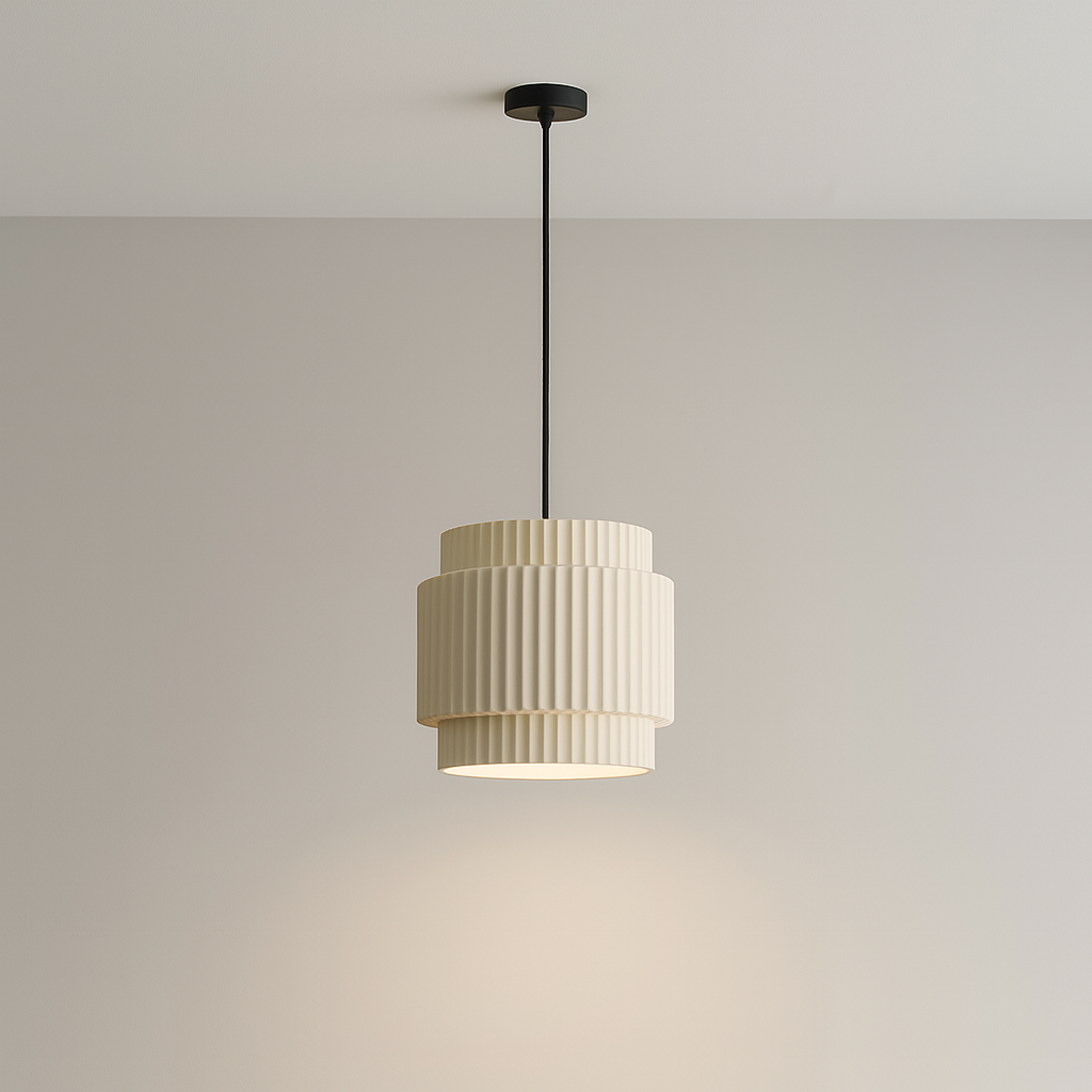 Ceramic Colored Pendant Light