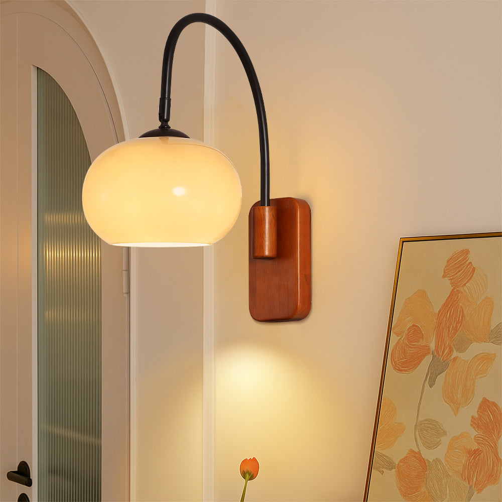 Bauhaus Rotatable Wall Light Khaki