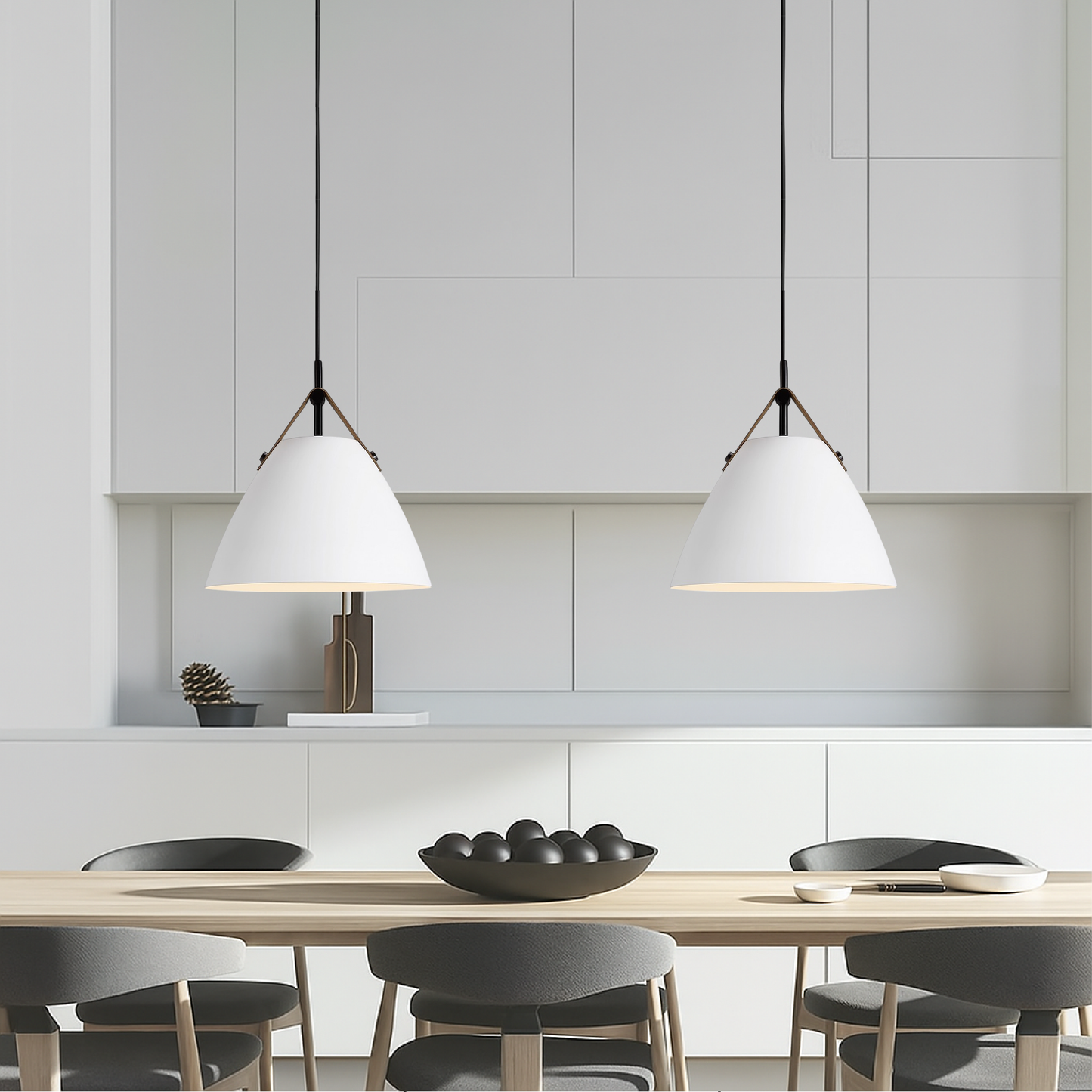 Scandinavian Colored Pendant Light