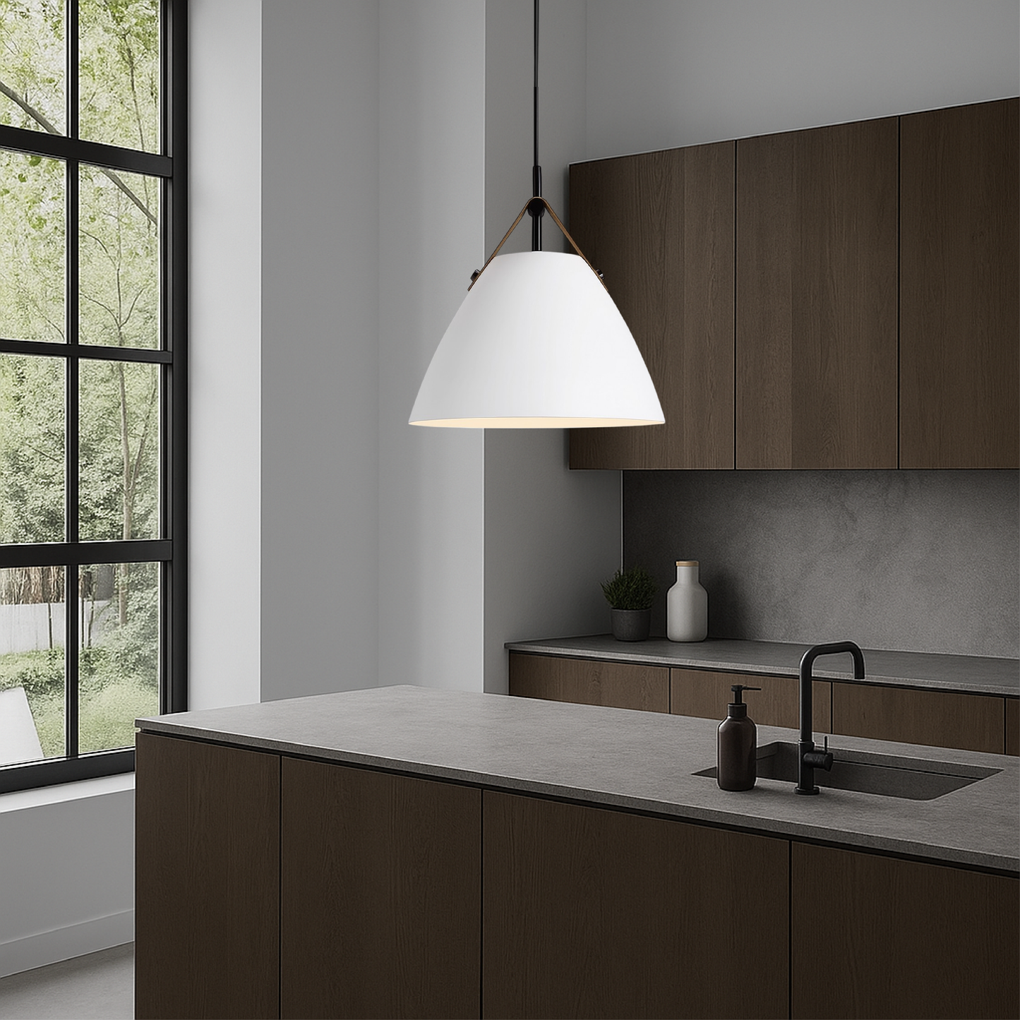 Scandinavian Colored Pendant Light