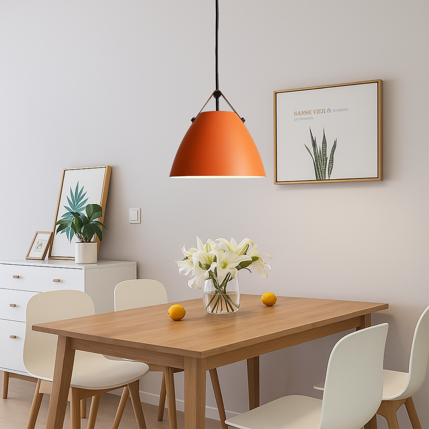 Scandinavian Colored Pendant Light