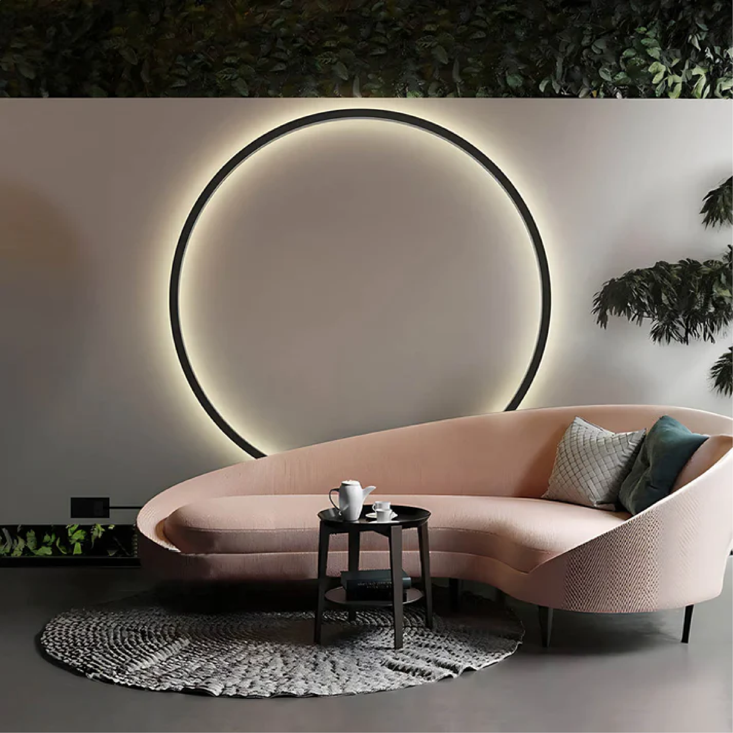 Myka's Ring Wall Light