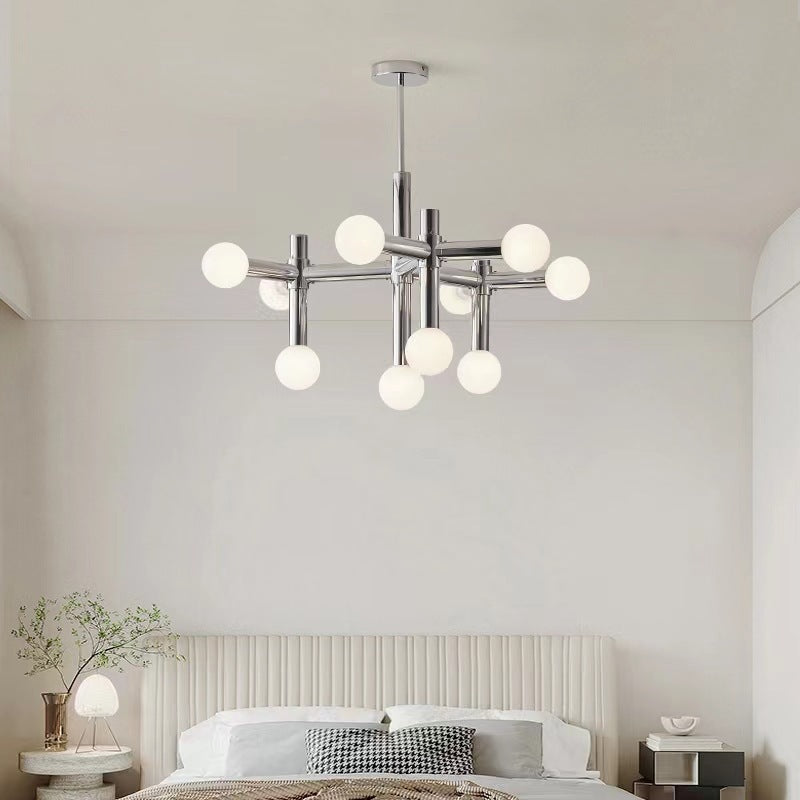 Metal Bauhaus Chandelier