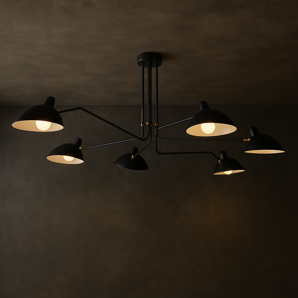 Serge Mouille Ceiling Light