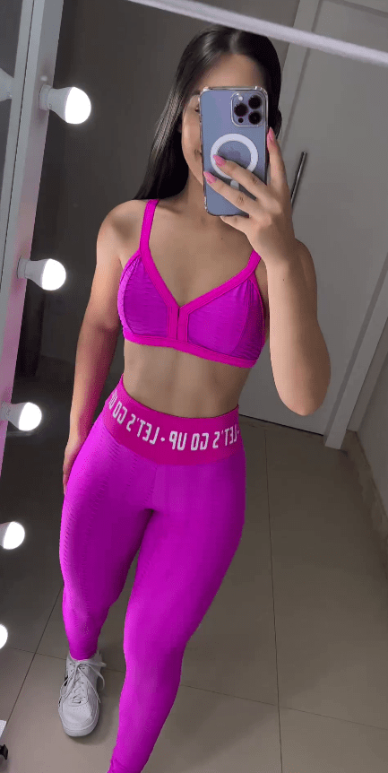 Conjunto Nude MF + Fashion Pink