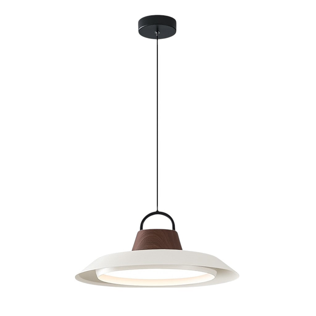 Scandinavian Wood/Metal Pendant Light