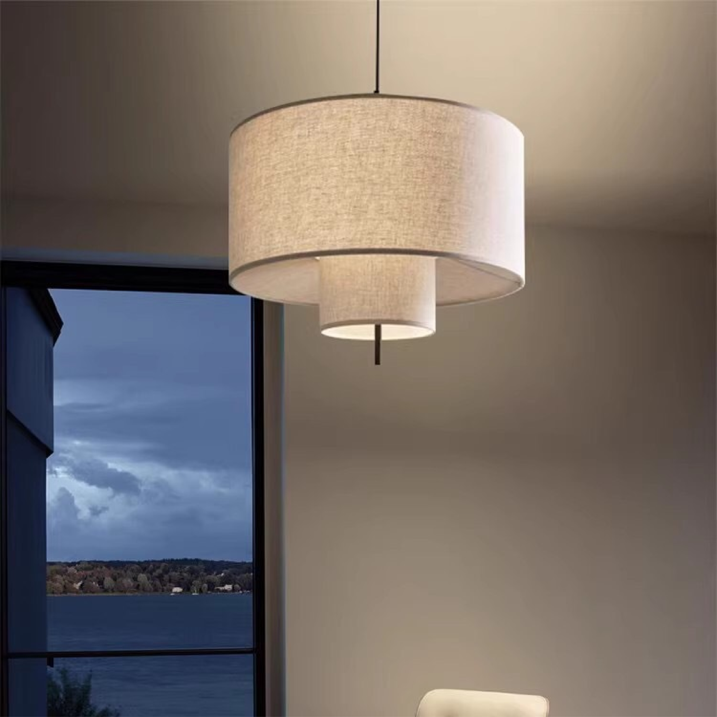 Yurina Silk Pendant Light