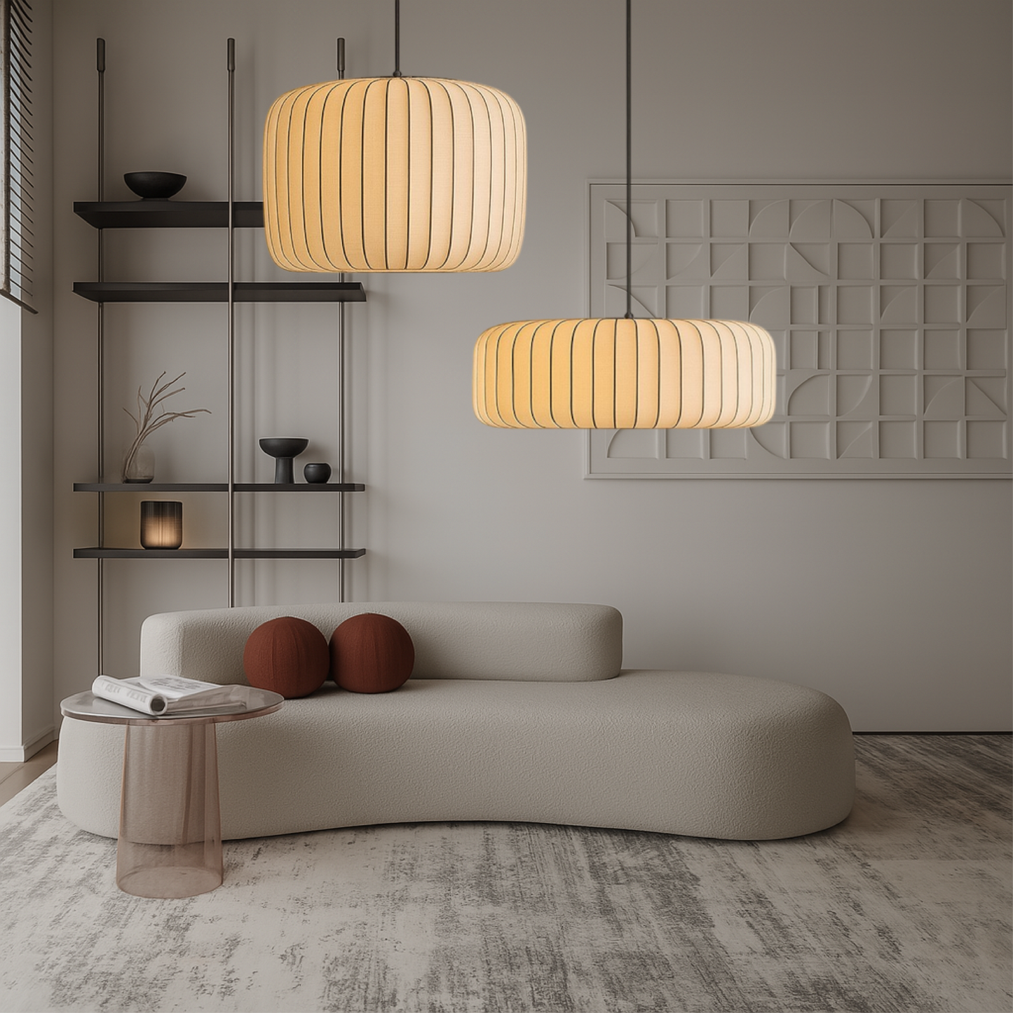 Rendara Silk Pendant Light