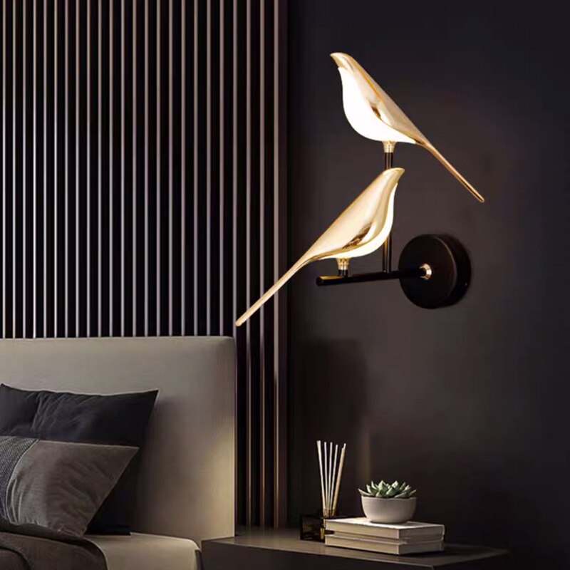 MrBird's Modern wall light in the shape of birds
