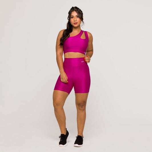 Conjunto Rosa Fúcsia TOP + SHORT